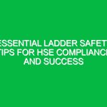 Essential Ladder Safety Tips for HSE Compliance and Success