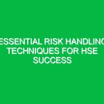 Essential Risk Handling Techniques for HSE Success