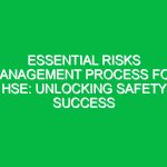 Essential Risks Management Process for HSE: Unlocking Safety Success