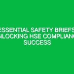 Essential Safety Briefs: Unlocking HSE Compliance Success