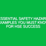 Essential Safety Hazard Examples You Must Know for HSE Success