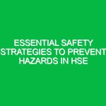 Essential Safety Strategies to Prevent Hazards in HSE