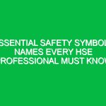 Essential Safety Symbols Names Every HSE Professional Must Know