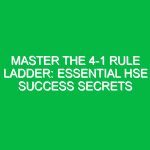 Master the 4-1 Rule Ladder: Essential HSE Success Secrets