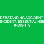 Understanding Accident vs. Incident: Essential HSE Insights