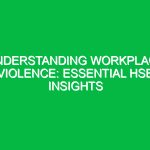 Understanding Workplace Violence: Essential HSE Insights