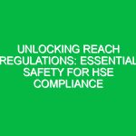 Unlocking REACH Regulations: Essential Safety for HSE Compliance