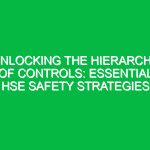 Unlocking the Hierarchy of Controls: Essential HSE Safety Strategies