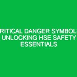 Critical Danger Symbols: Unlocking HSE Safety Essentials