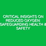Critical Insights on Reduced Oxygen: Safeguarding Health & Safety