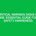 Critical Warning Signs in HSE: Essential Guide for Safety Awareness