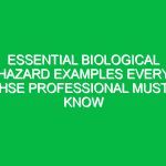 Essential Biological Hazard Examples Every HSE Professional Must Know