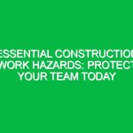 Essential Construction Work Hazards: Protect Your Team Today