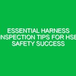Essential Harness Inspection Tips for HSE Safety Success