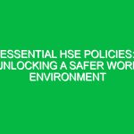 Essential HSE Policies: Unlocking a Safer Work Environment