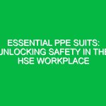Essential PPE Suits: Unlocking Safety in the HSE Workplace