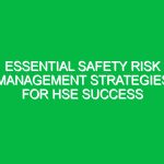 Essential Safety Risk Management Strategies for HSE Success