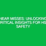 Near Misses: Unlocking Critical Insights for HSE Safety