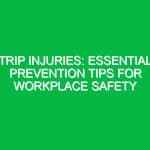 Trip Injuries: Essential Prevention Tips for Workplace Safety