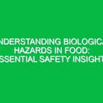 Understanding Biological Hazards in Food: Essential Safety Insights