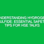 Understanding Hydrogen Sulfide: Essential Safety Tips for HSE Talks