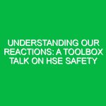 Understanding Our Reactions: A Toolbox Talk on HSE Safety