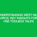 Understanding West Nile Virus: Key Insights for HSE Toolbox Talks