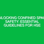 Unlocking Confined Space Safety: Essential Guidelines for HSE