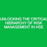 Unlocking the Critical Hierarchy of Risk Management in HSE
