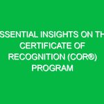 Essential Insights on the Certificate of Recognition (COR®) Program