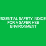 Essential Safety Indices for a Safer HSE Environment