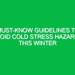 Must-Know Guidelines to Avoid Cold Stress Hazards This Winter