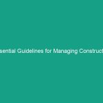 Essential Guidelines for Managing Construction Work at Height Safely