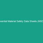 Essential Material Safety Data Sheets (MSDS) Guidelines for Safety