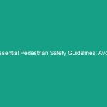 Essential Pedestrian Safety Guidelines: Avoid These Common Risks!