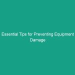Essential Tips for Preventing Equipment Damage Incidents in Construction
