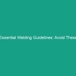 Essential Welding Guidelines: Avoid These Critical Safety Risks Now!