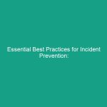 Essential Best Practices for Incident Prevention: Avoid Critical Risks