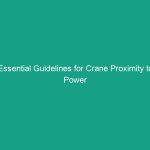 Essential Guidelines for Crane Proximity to Power Lines: Maintaining Safe Distances