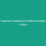 Essential Guidelines for Effective Safety Culture Development in HSE