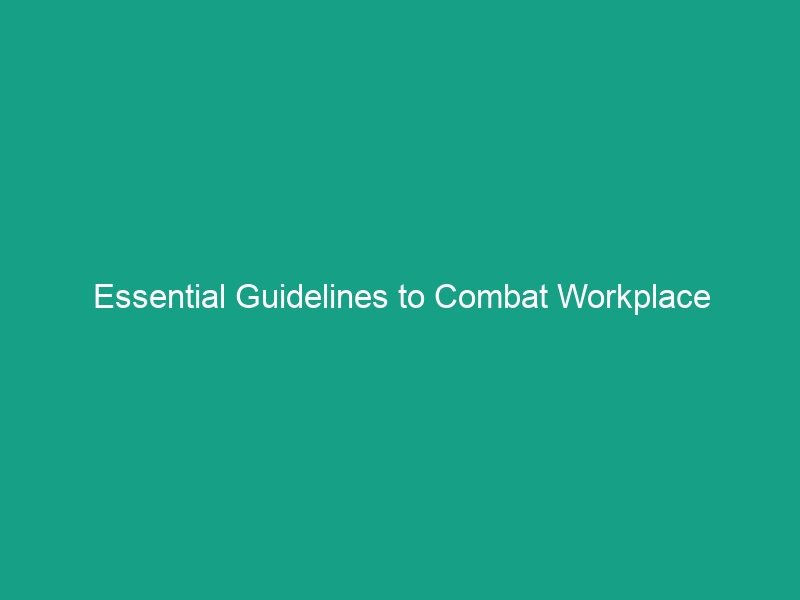 Essential Guidelines to Combat Workplace Complacency and Boost Safety