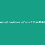 Essential Guidelines to Prevent Work-Related Musculoskeletal Disorders (WMSDs)