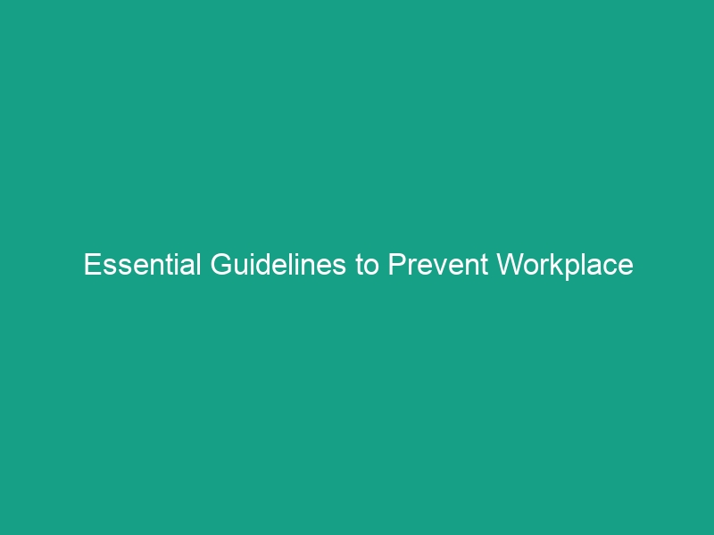 Essential Guidelines to Prevent Workplace Shootings: Stay Safe Today