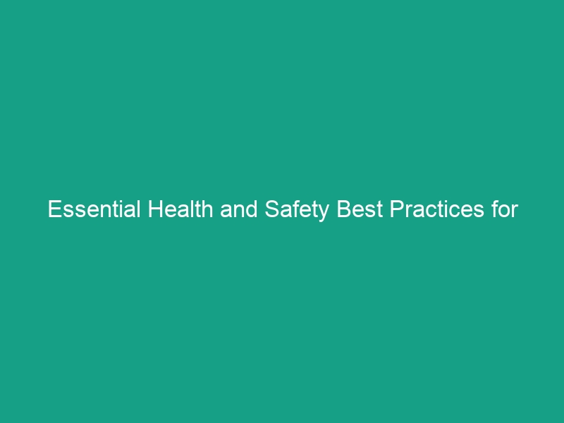 Essential Health and Safety Best Practices for NGOs: Avoid Common Risks
