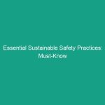 Essential Sustainable Safety Practices: Must-Know Guidelines for Success