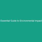 Essential Guide to Environmental Impact Assessments: Evaluating Potential Impacts