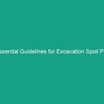 Essential Guidelines for Excavation Spoil Pile Placement: Maintaining Safe Distances