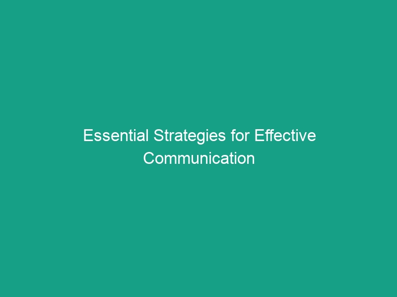 Essential Strategies for Effective Communication and Coordination with Contractors