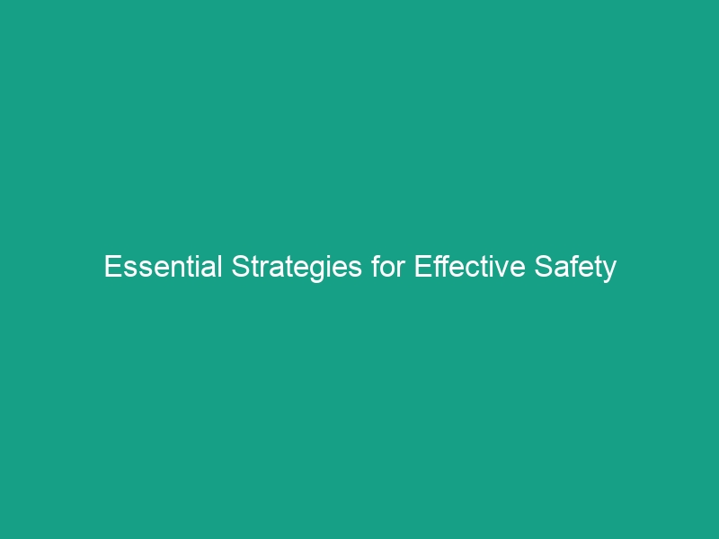 Essential Strategies for Effective Safety Meetings: Engage and Participate