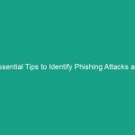 Essential Tips to Identify Phishing Attacks and How to Recognize Them